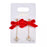 JDS - 2026 Disney Christmas x Mickey Mouse Earrings, Swing Ribbon Icon (Release Date: Nov 3, 2026)