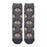 JDS - 2026 Lucifer Socks, Face Fluffy, Gray, Sizes 23-25