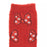 JDS - 2026 Minnie Mouse socks with ribbon, fluffy, red, sizes 23-25