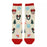 JDS - 2026 Disney Christmas x Minnie Mouse Christmas Pattern Socks with Face Embroidery, White, Sizes 23-25 (Release Date: Nov 3, 2026)