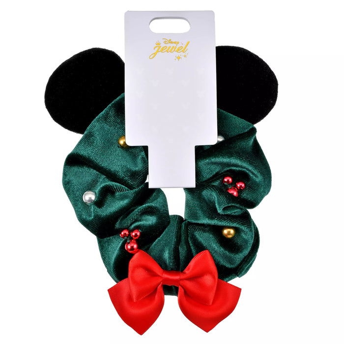 JDS - 2026 Disney Christmas x Mickey Mouse "Wreath " Scrunchie (Release Date: Nov 3, 2026)