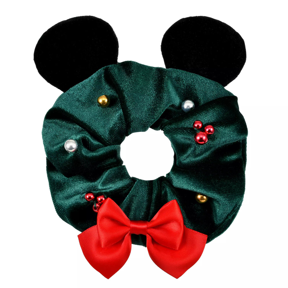 JDS - 2026 Disney Christmas x Mickey Mouse "Wreath " Scrunchie (Release Date: Nov 3, 2026)