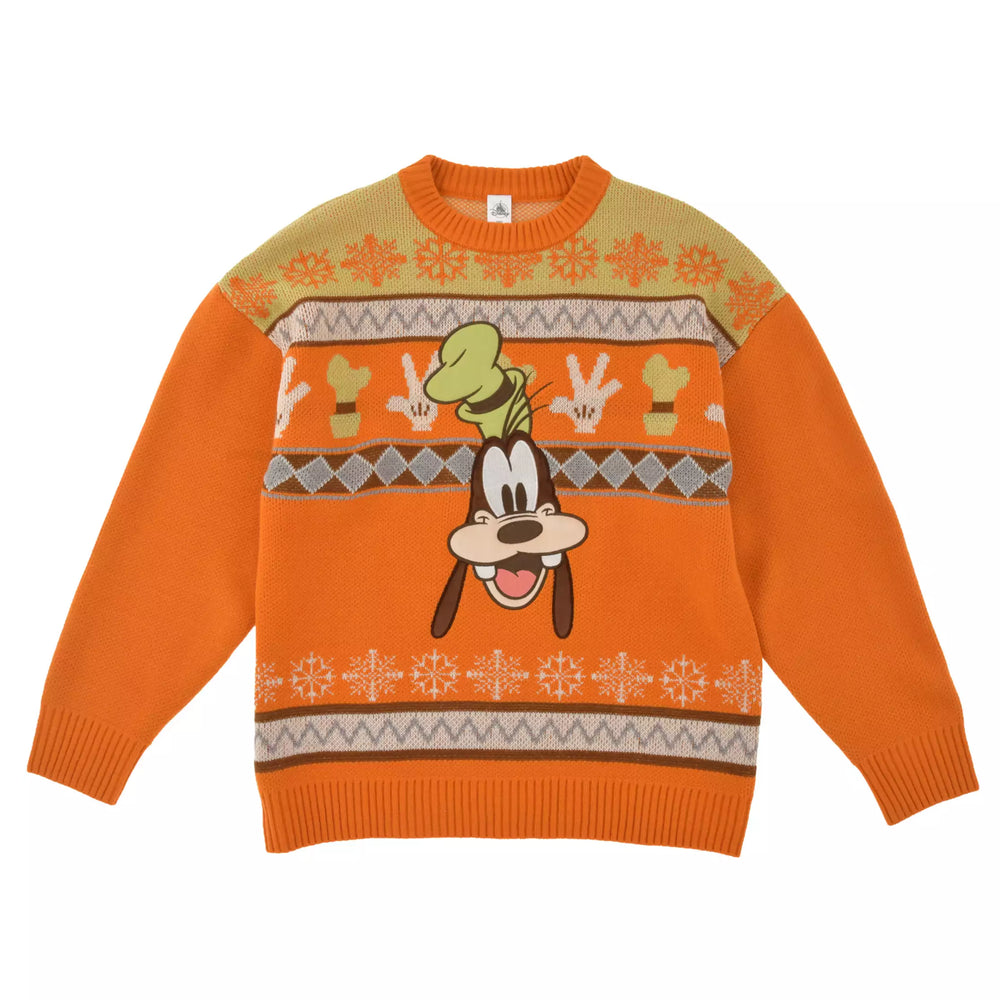 JDS - 2026 Knit Collection x Goofy Long-Sleeve Sweater for Adults Color: Orange (Release Date: Nov 3, 2026)