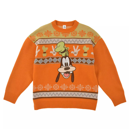 JDS - 2026 Knit Collection x Goofy Long-Sleeve Sweater for Adults Color: Orange (Release Date: Nov 3, 2026)