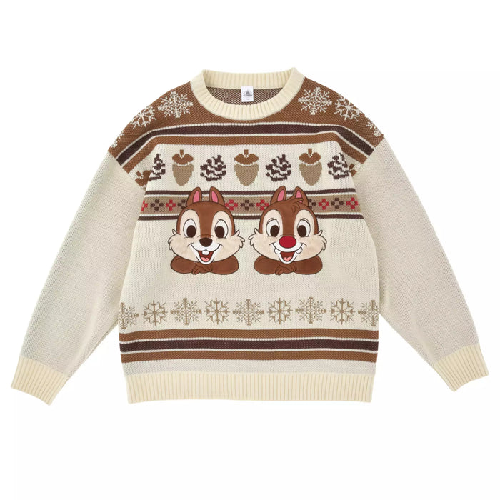 JDS - 2026 Knit Collection x Chip & Dale Long-Sleeve Sweater for Adults (Release Date: Nov 3, 2026)