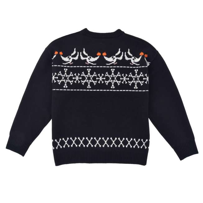 JDS - 2026 Knit Collection x Jack Skellington Long-Sleeve Sweater for Adults Color: Black (Release Date: Nov 3, 2026)