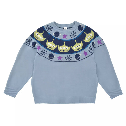 JDS - 2026 Knit Collection x Little Green Men/Alien Long-Sleeve Sweater for Adults Color: Blue (Release Date: Nov 3, 2026)