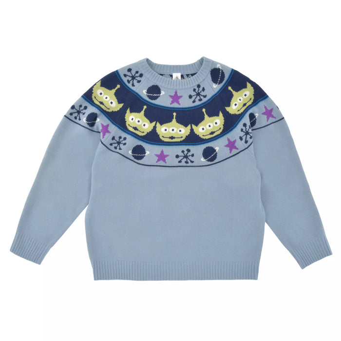 JDS - 2026 Knit Collection x Little Green Men/Alien Long-Sleeve Sweater for Adults Color: Blue (Release Date: Nov 3, 2026)