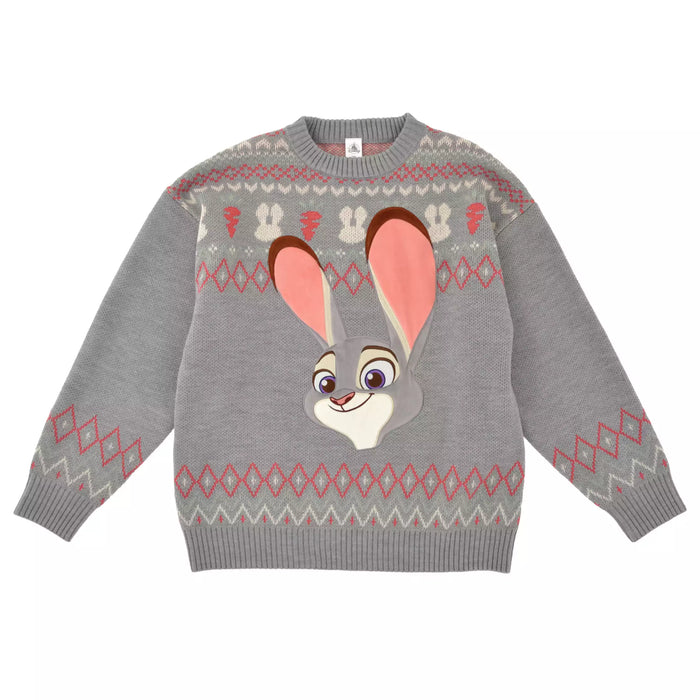 JDS - 2026 Knit Collection x Judy Hopps Long-Sleeve Sweater for Adults Color: Gray (Release Date: Nov 3, 2026)