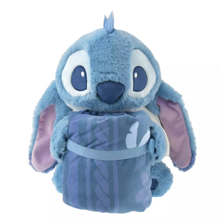 JDS - 2026 Warm Goods x Stitch with Knit Scarf Blanket with Plush Toy (Release Date: Oct 27, 2026)