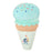 JDS - Stitch & Ice Cream "Cool" Blanket  with Ice Cream Cone Case