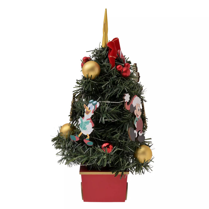 JDS - 2026 Disney Christmas x Mickey, Minnie, and Pluto Light Up Christmas Tree Set (Release Date: Nov 3. 2026)
