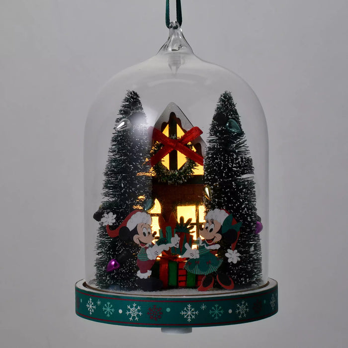 JDS - 2026 Disney Christmas x Mickey & Minnie Light-Up Dome Ornament  (Release Date: Nov 3. 2026)