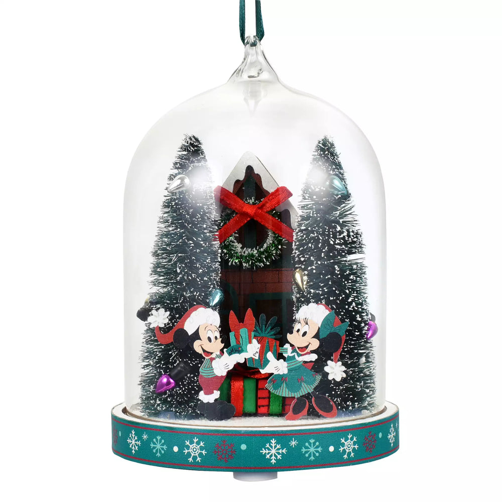 JDS - 2026 Disney Christmas x Mickey & Minnie Light-Up Dome Ornament  (Release Date: Nov 3. 2026)