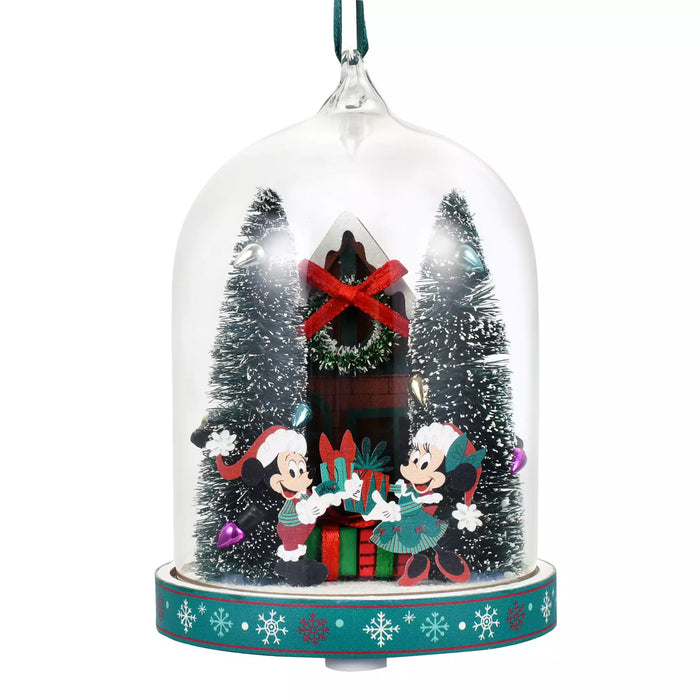 JDS - 2026 Disney Christmas x Mickey & Minnie Light-Up Dome Ornament  (Release Date: Nov 3. 2026)