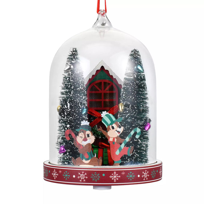 JDS - 2026 Disney Christmas x Chip & Dale Light-Up Dome Ornament  (Release Date: Nov 3. 2026)