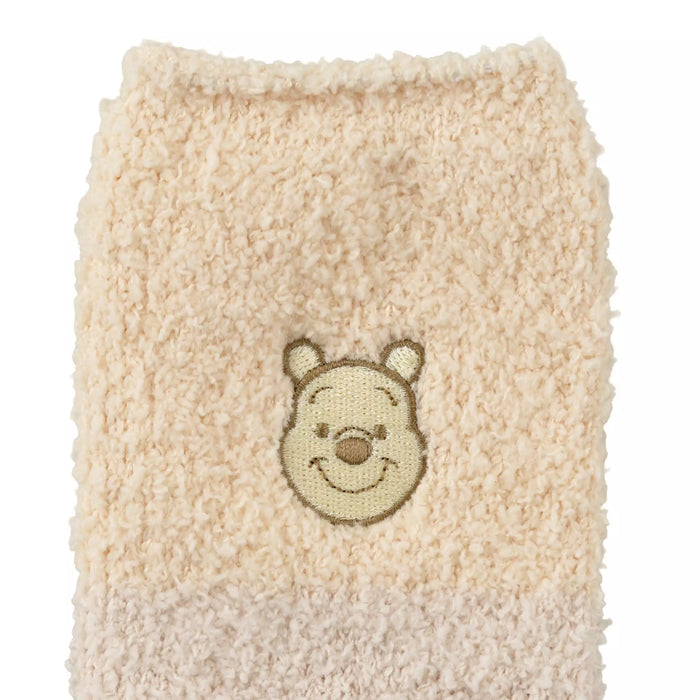 JDS - 2026 Warm Goods x Winnie the Pooh Room Socks, Striped Pattern, Face Embroidery, Sizes 23-25 (Release Date: Oct 27, 2026)