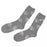 JDS - 2026 Warm Goods x Lucifer Room Socks, Footprint Pattern Embroidery, Gray, Sizes 23-25 (Release Date: Oct 27, 2026)