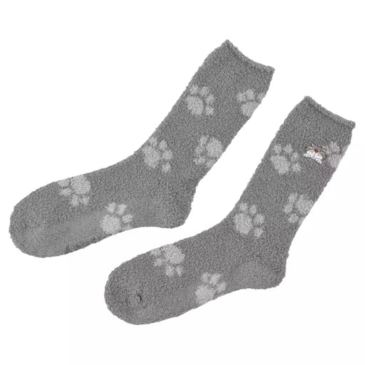 JDS - 2026 Warm Goods x Lucifer Room Socks, Footprint Pattern Embroidery, Gray, Sizes 23-25 (Release Date: Oct 27, 2026)