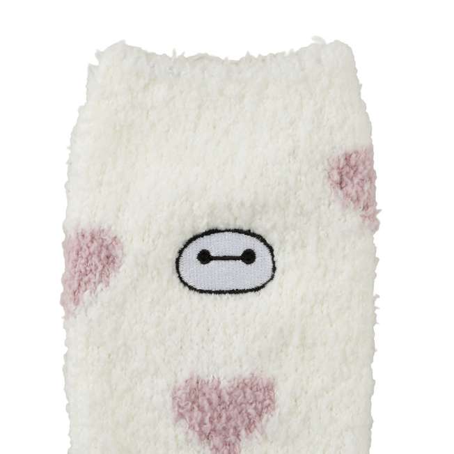 JDS - 2026 Warm Goods x Baymax Room Socks, Heart Pattern, Face Embroidery, Sizes 23-25 (Release Date: Oct 27, 2026)