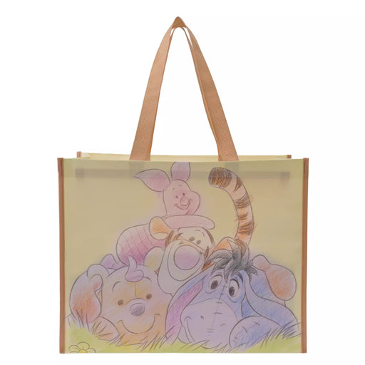 JDS - 2026 Winnie the Pooh & Friends "Coloring Book Style" Shopping Bag/Eco Bag