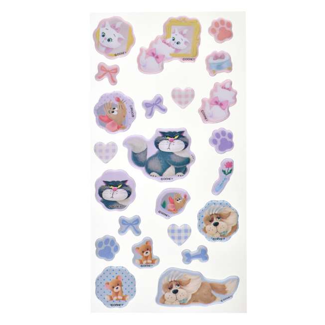 JDS - 2026 Disney Fluffy Animal x Disney Character Stickers - Puffy Sticker (Release Date: Oct 6, 2026)