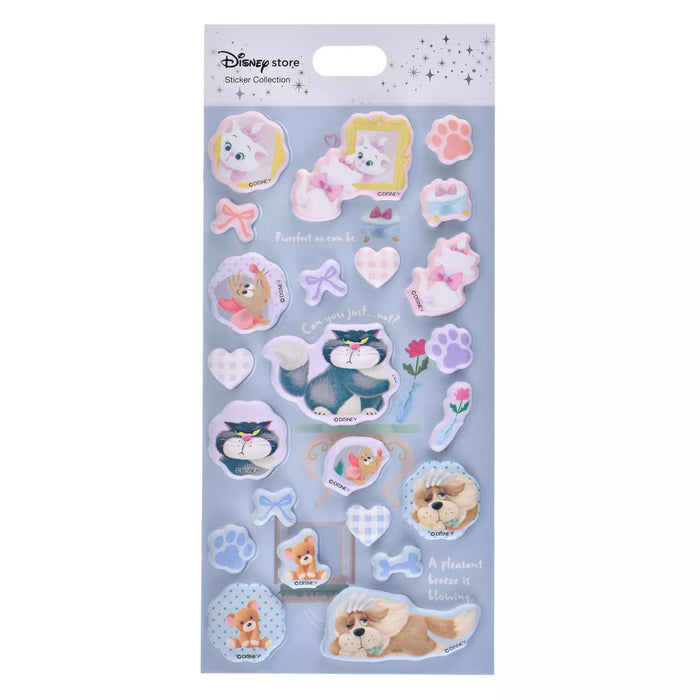 JDS - 2026 Disney Fluffy Animal x Disney Character Stickers - Puffy Sticker (Release Date: Oct 6, 2026)