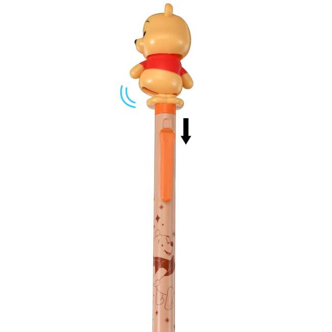 JDS - 2026 Winnie the Pooh Ballpoint Pen (Sideways, Shake-and-Play Action)