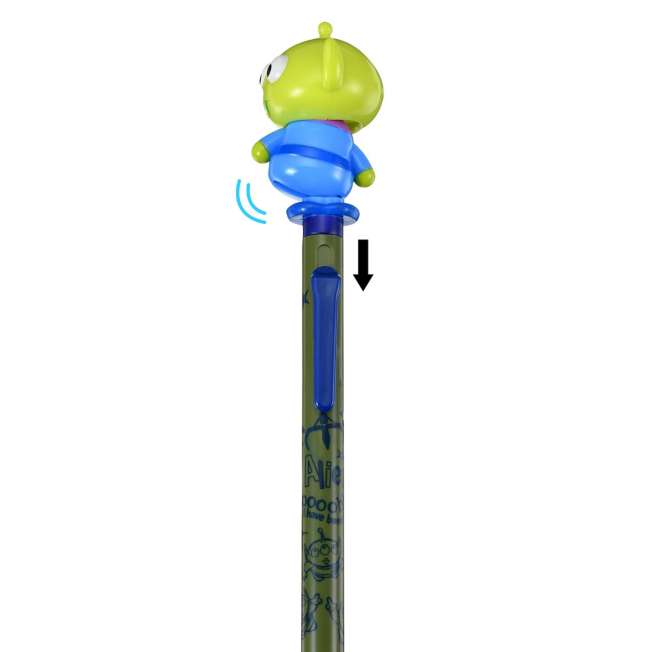 JDS - 2026 Little Green Men/Alien Ballpoint Pen (Sideways, Shake-and-Play Action)
