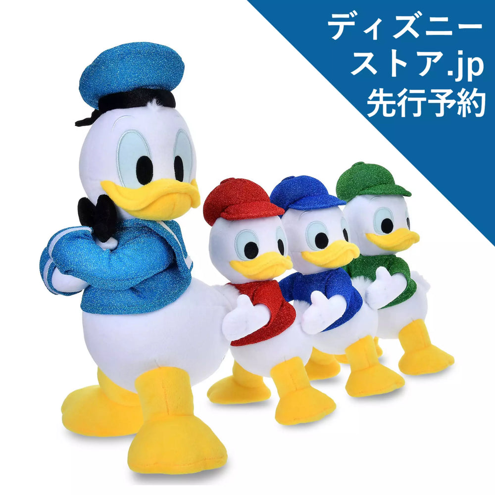 JDS - 2026 Exclusive Magic Donald & Huey, Dewey, Louie Plush Toy (Pre Order, Delivery Date:By the Middle of Oct 2026)