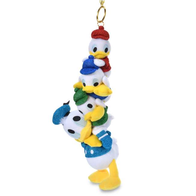 JDS - 2026 Exclusive Magic Donald & Huey, Dewey, Louie Plush Keychain (Pre Order, Delivery Date:By the Middle of Oct 2026)