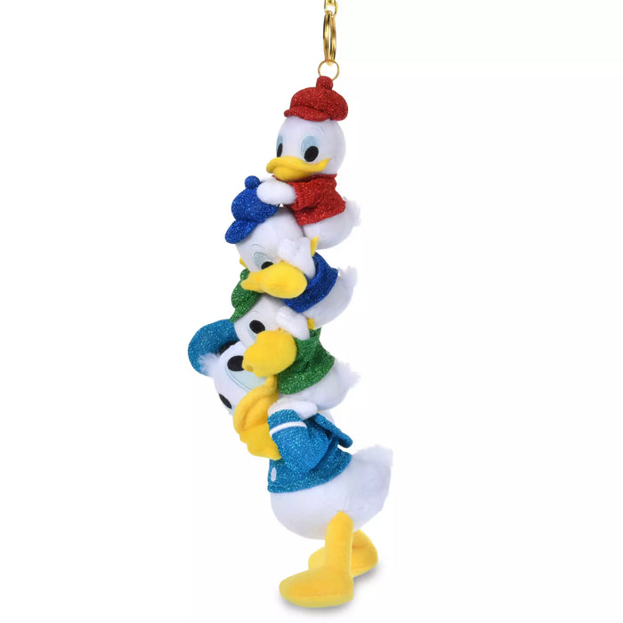 JDS - 2026 Exclusive Magic Donald & Huey, Dewey, Louie Plush Keychain (Pre Order, Delivery Date:By the Middle of Oct 2026)