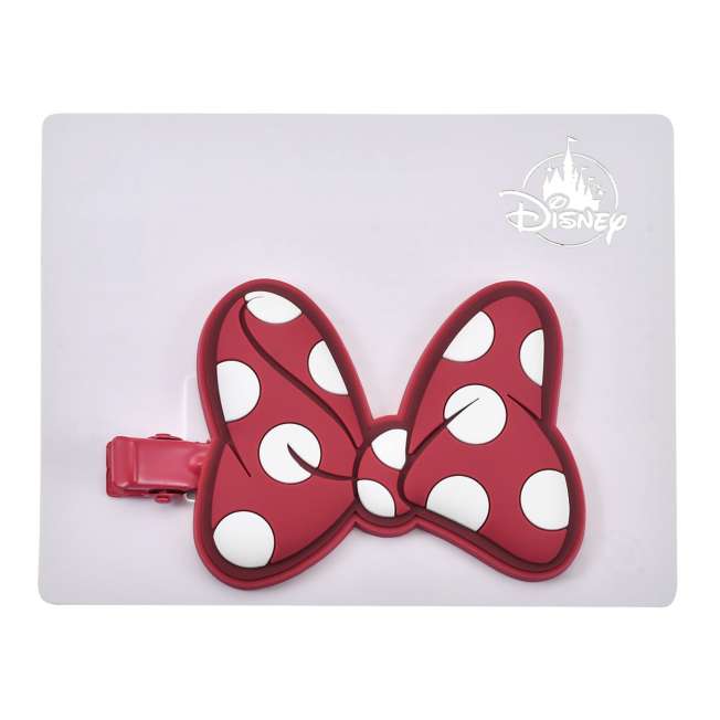 JDS - 2026 MAEGAMI Hair Zakka Minnie Mouse Big Ribon Hair Clip Color Clip