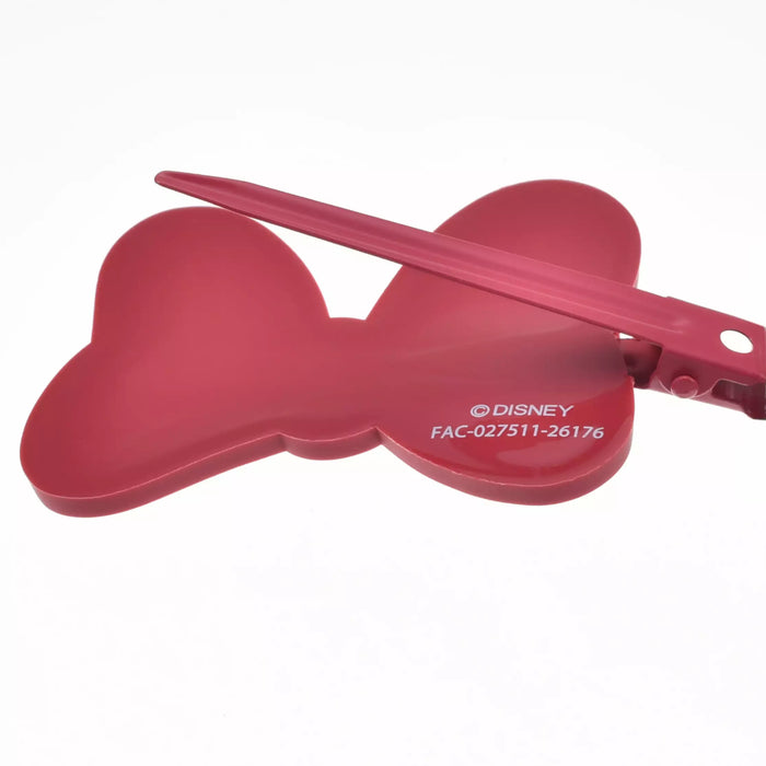 JDS - 2026 MAEGAMI Hair Zakka Minnie Mouse Big Ribon Hair Clip Color Clip