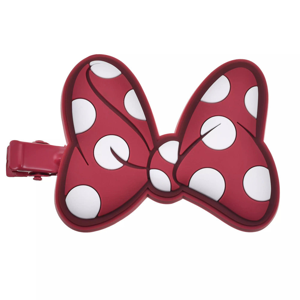JDS - 2026 MAEGAMI Hair Zakka Minnie Mouse Big Ribon Hair Clip Color Clip