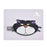 JDS - 2026 MAEGAMI Hair Zakka Cinderella Lucifer Big Face Hair Clip Color Clip