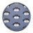 JDS - 2026 Health & Beauty Tool x Cinderella Lucifer Big Face All-over Print Face Mirror