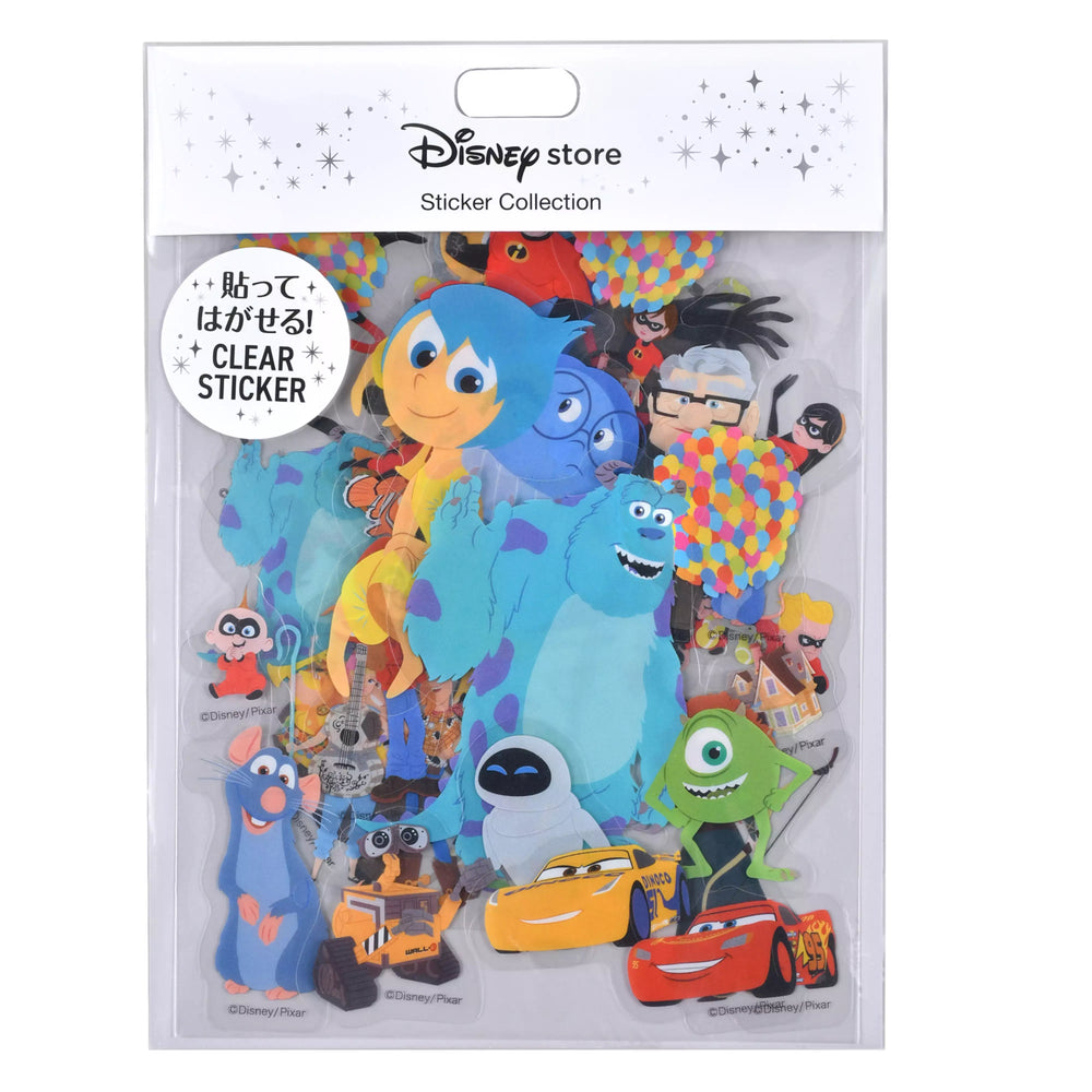 JDS - 2026 Sticker Collection x Disney & Pixar Character Clear, Removable, Die-Cut Stickers