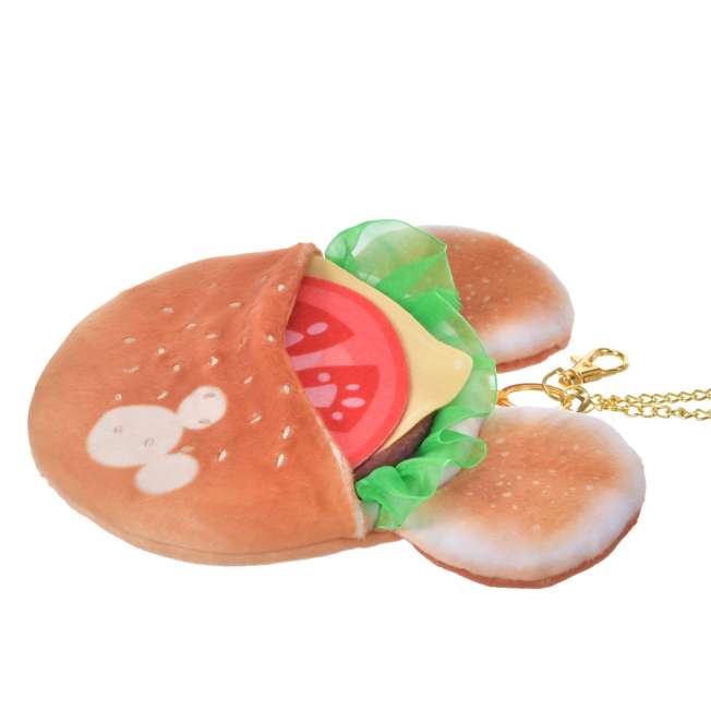 JDS - 2026 American food Pocket x Mickey Mouse "Hamburger" Keychain/Keyring (Release Date: Oct 6, 2026)