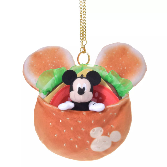 JDS - 2026 American food Pocket x Mickey Mouse "Hamburger" Keychain/Keyring (Release Date: Oct 6, 2026)
