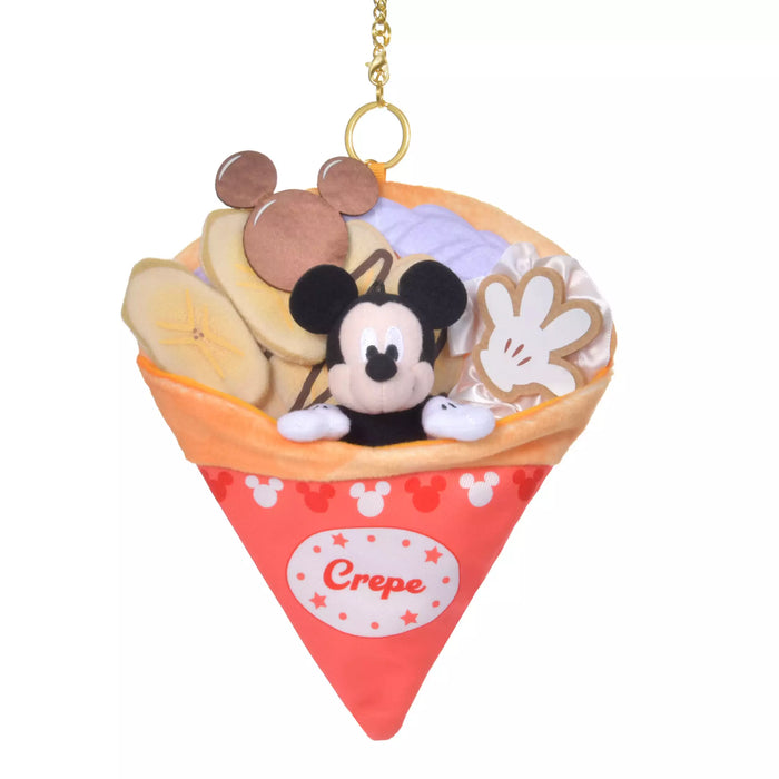 JDS - 2026 Crepe Pocket x Mickey Mouse "Chocolate Banana" Keychain/Keyring (Release Date: Oct 6, 2026)