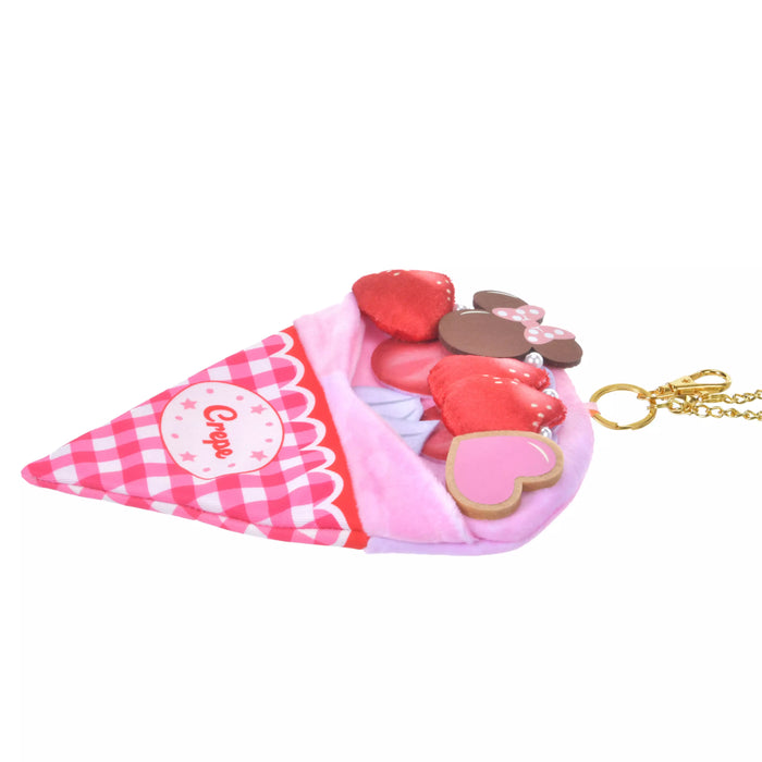 JDS - 2026 Crepe Pocket x Minnie Mouse "Strawberry" Keychain/Keyring (Release Date: Oct 6, 2026)