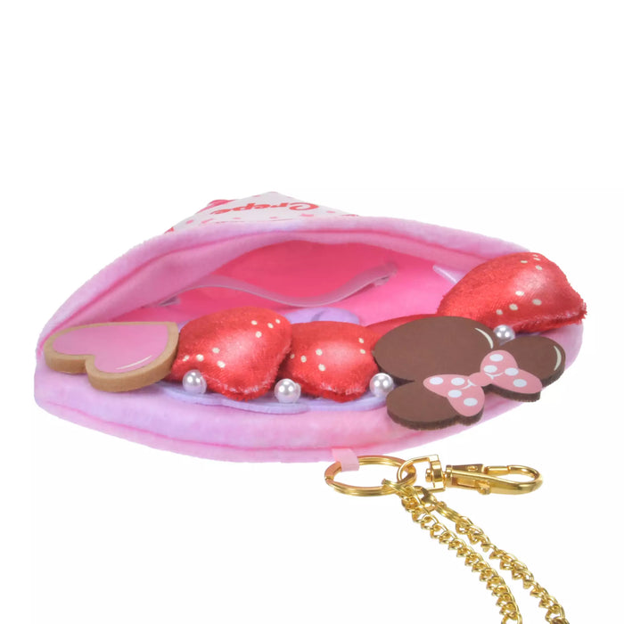 JDS - 2026 Crepe Pocket x Minnie Mouse "Strawberry" Keychain/Keyring (Release Date: Oct 6, 2026)