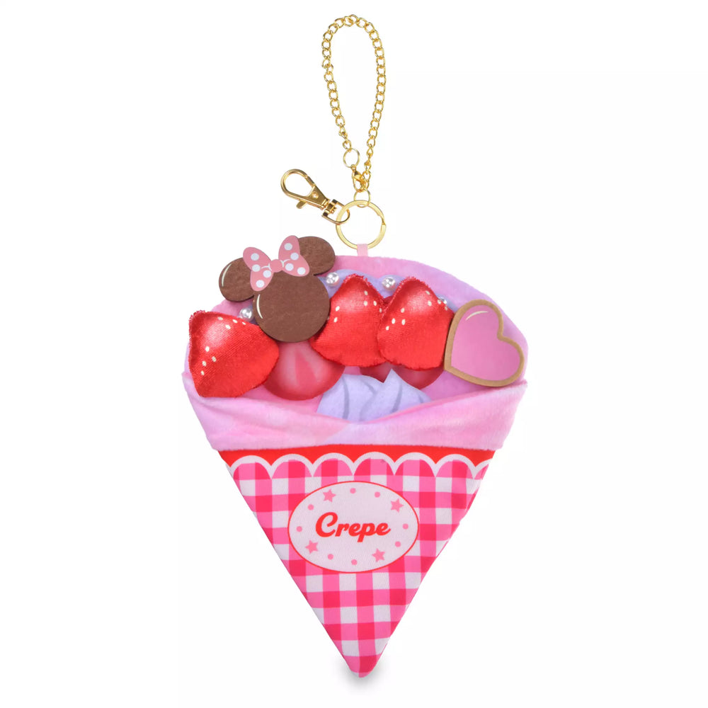 JDS - 2026 Crepe Pocket x Minnie Mouse "Strawberry" Keychain/Keyring (Release Date: Oct 6, 2026)