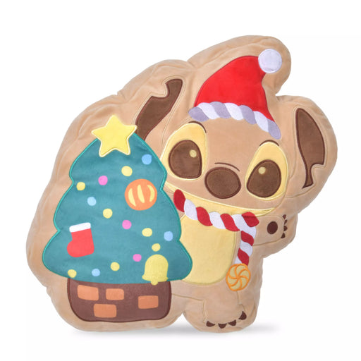 JDS - 2026 Disney Christmas x Stitch Christmas Cookie Shaped Plush Toy Size M (Release Date: Nov 3, 2026)