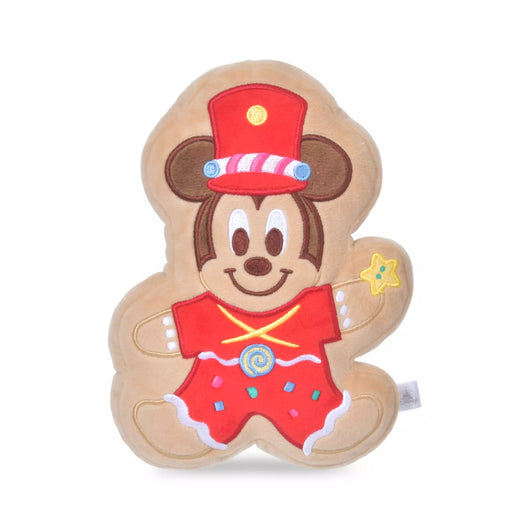 JDS - 2026 Disney Christmas x Mickey Mouse Christmas Cookie Shaped Plush Toy Size S (Release Date: Nov 3, 2026)