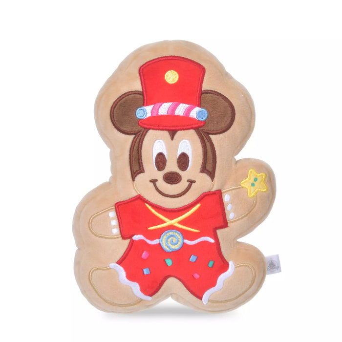 JDS - 2026 Disney Christmas x Mickey Mouse Christmas Cookie Shaped Plush Toy Size S (Release Date: Nov 3, 2026)