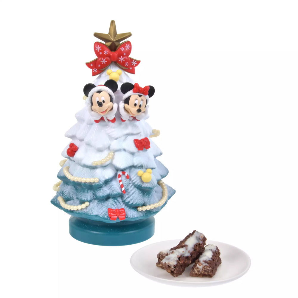 JDS - 2026 Disney Christmas x Mickey & Minnie Crunch Chocolates in a Tree-Shaped Case (Release Date: Nov 3. 2026)