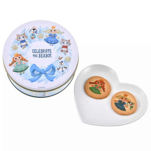 JDS - 2026 Disney Christmas x Frozen Cookies in a Tin, Embossed (Release Date: Nov 3. 2026)