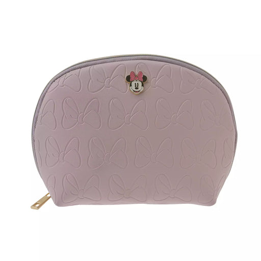 JDS - 2026 Minnie Mouse Pouch with Ribbon Pattern Accent